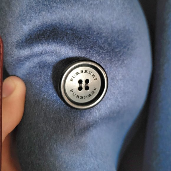 NWT Burberry Men's Kensington Trench Coat Mid-length Wool/Cashmere - Size 50 - Picture 9 of 16